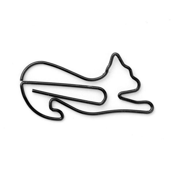 Midori D-Clip Cat streckend schwarz