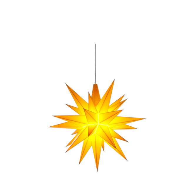 Herrnhuter A1e Innenstern 13cm gelb