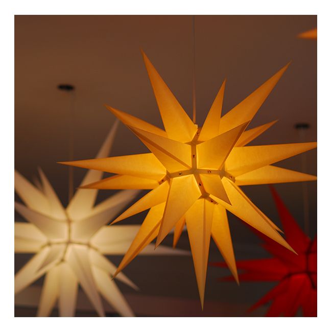 Herrnhuter I6 Innenstern 60 cm gelb