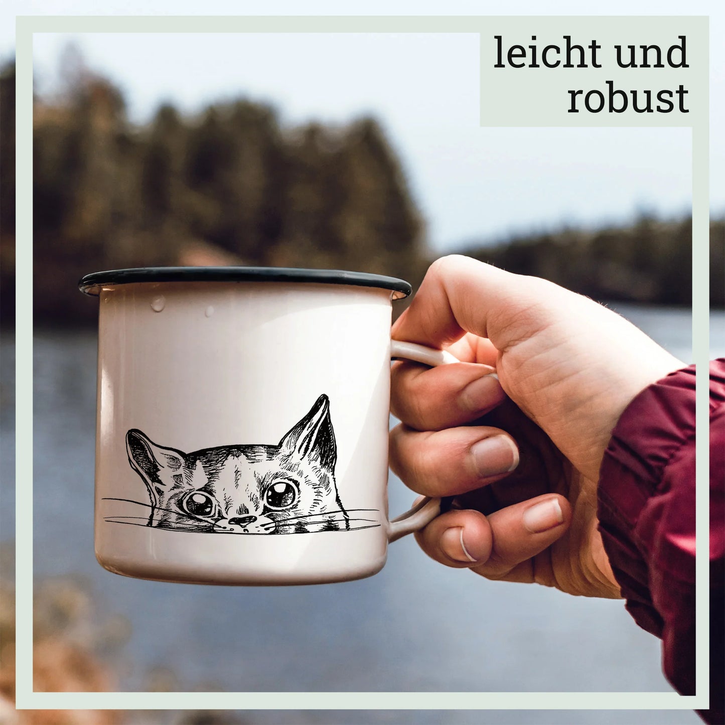 Ligarti Emaillebecher Ilma
