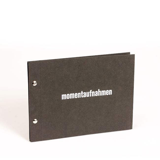 Bindewerk Schraubalbum schwarz