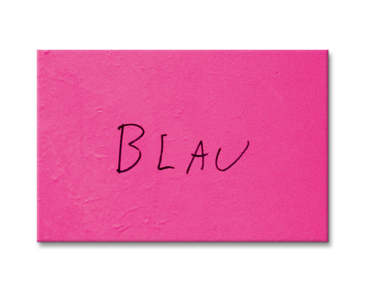 Seltmann Magnet "Blau ist Pink"