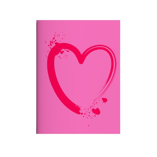 Nobis Design Notizheft A6 Graffiti Hearts