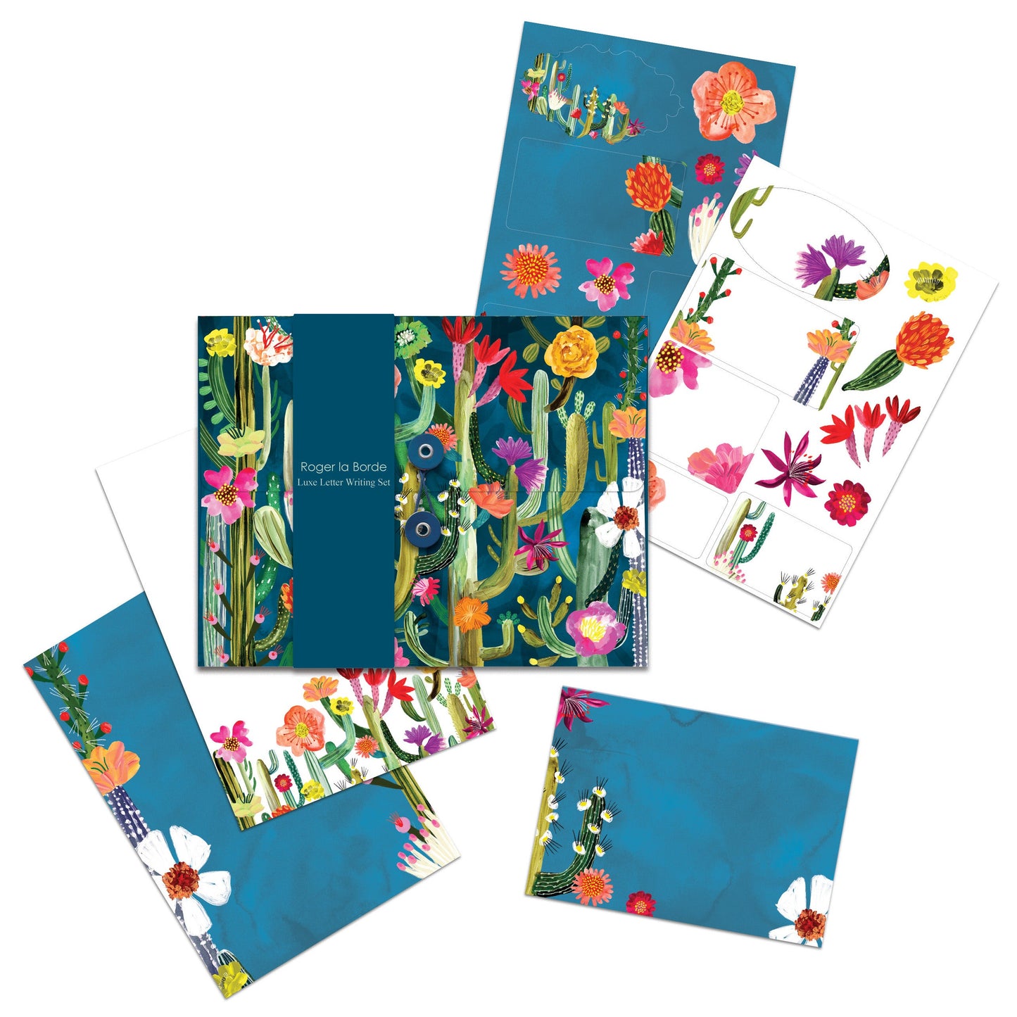 Roger la Borde Briefpapier-Set Cactus