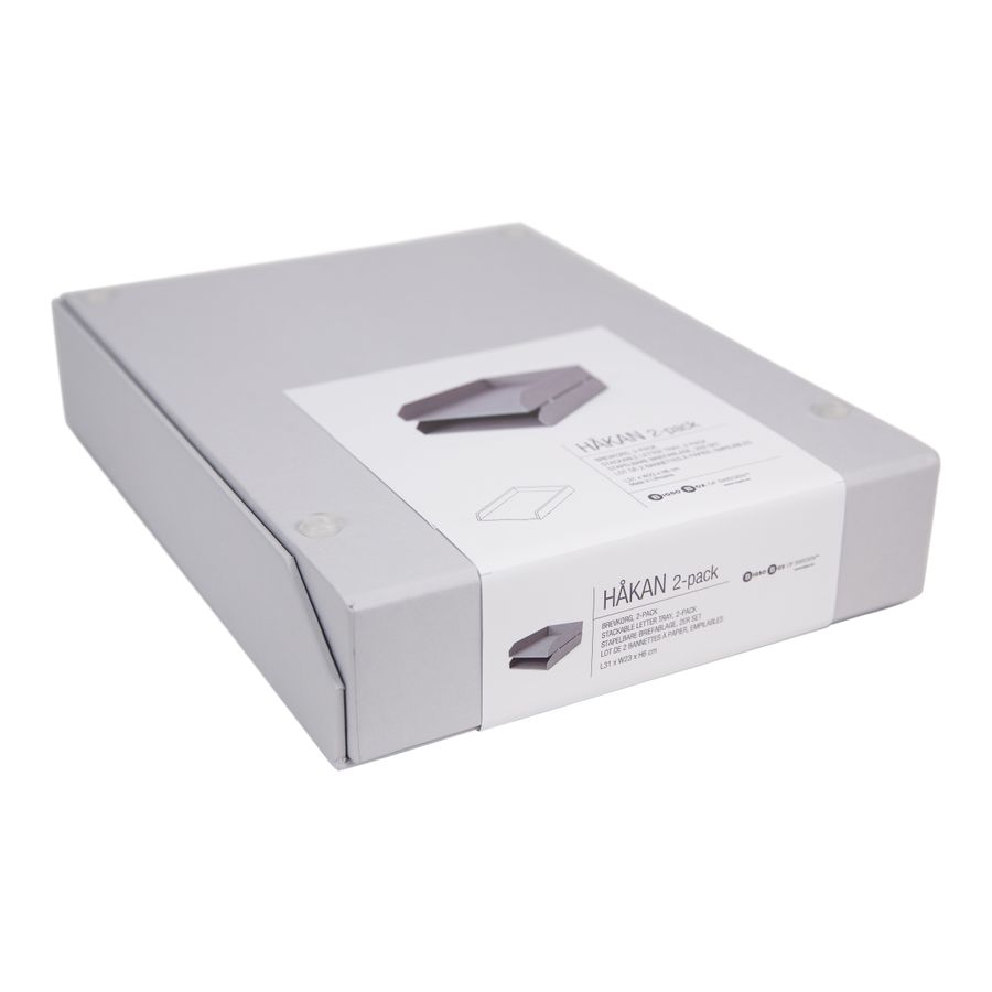 Bigso Box Ablage Hakan grau