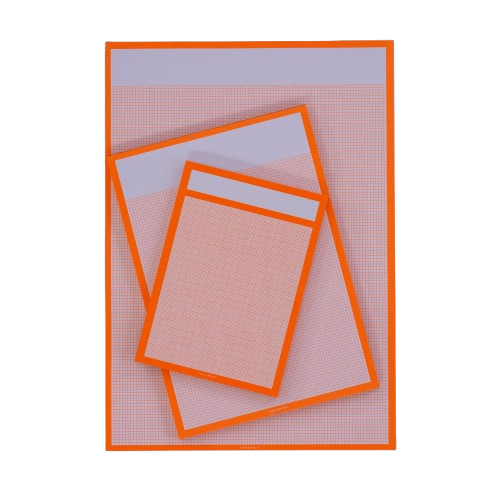 Fox & Poet Notizblock neonorange
