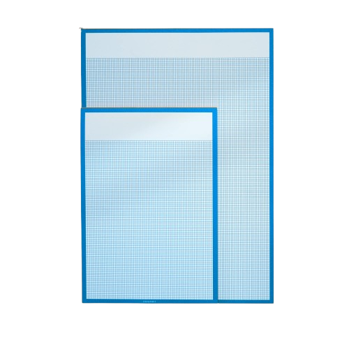 Fox & Poet Notizblock blau