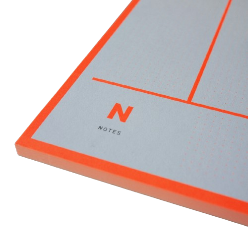 Fox & Poet Planer A4 neonorange