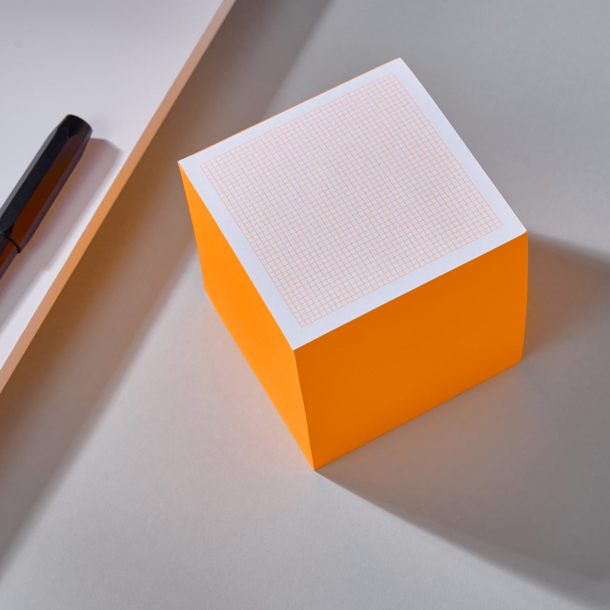 Fox & Poet Notizklotz neon