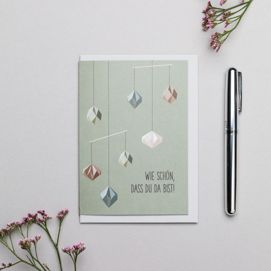 My Pretty Circus Grußkarte Mobile