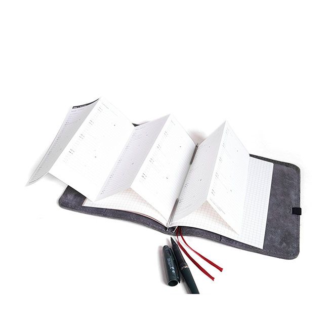 Roterfaden Monatsleporello 2026 A5