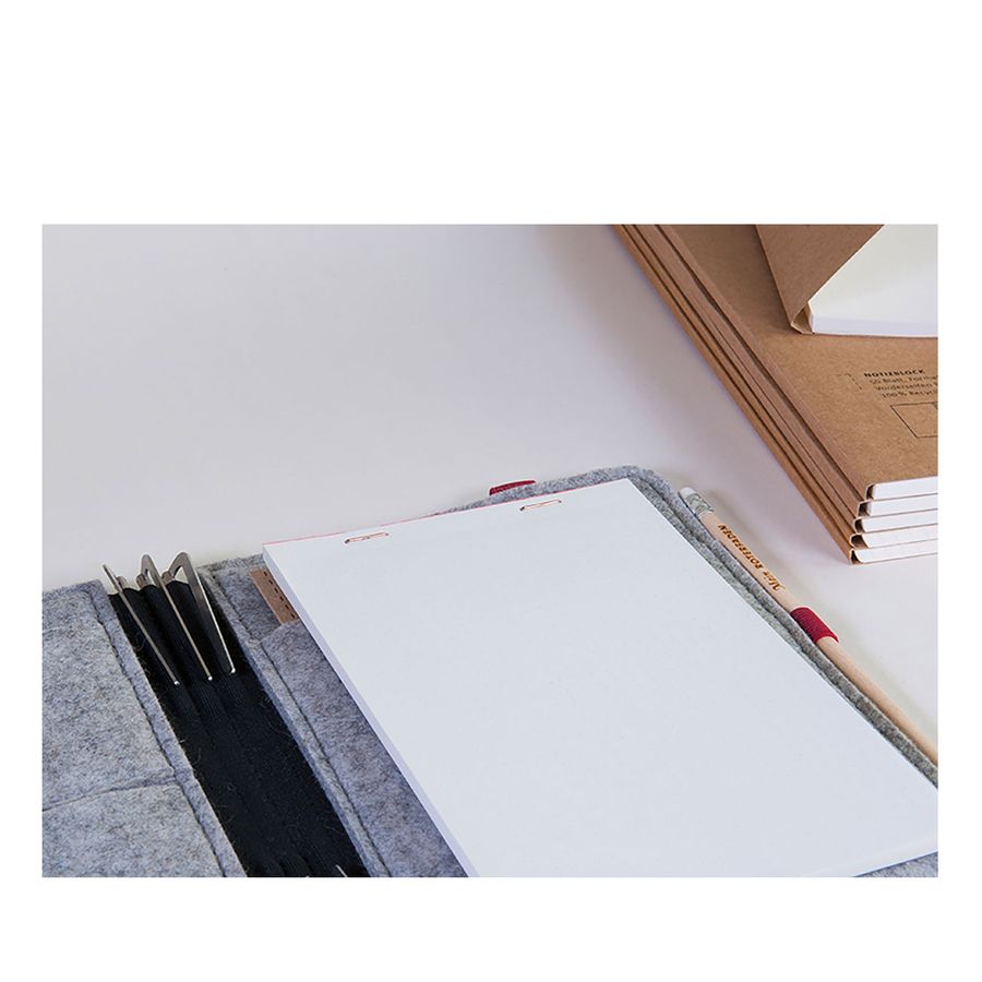 Roterfaden Notizblock A5