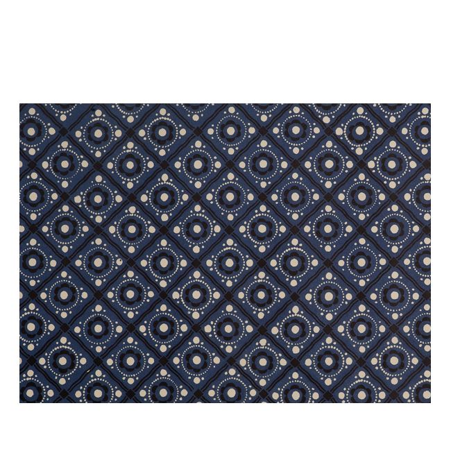 Carta Varese Papier Schürzenmuster blau