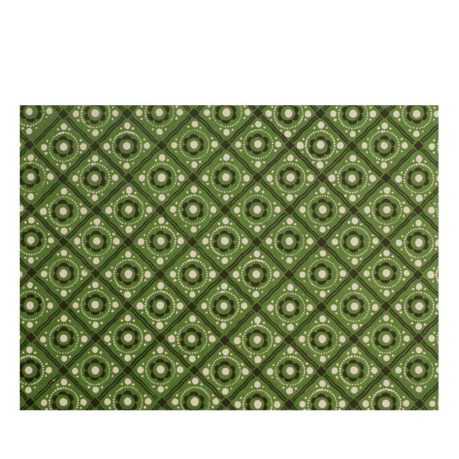 Carta Varese Papier Schürzenmuster grün