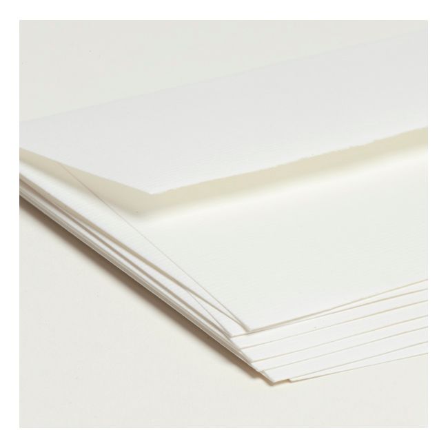 MaySpies Bütten Kuverts weiß