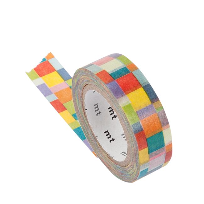 MT Masking Tape 10m mosaic bright