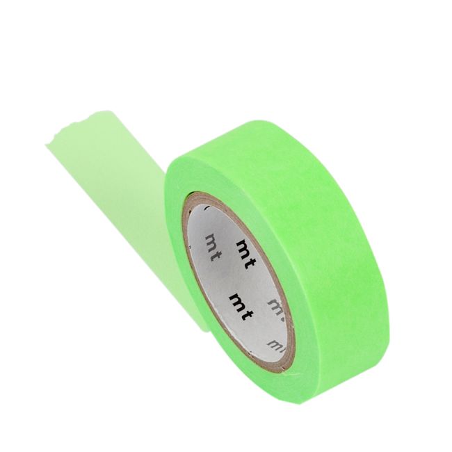 MT Masking Tape 10m shocking green