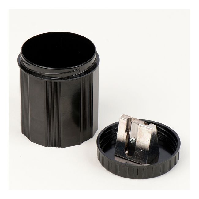 Dux Doppeldosenspitzer Bakelit schwarz