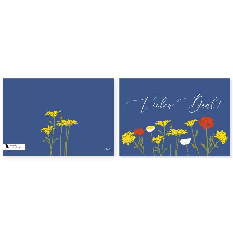 Souci Grußkarte Vielen Dank