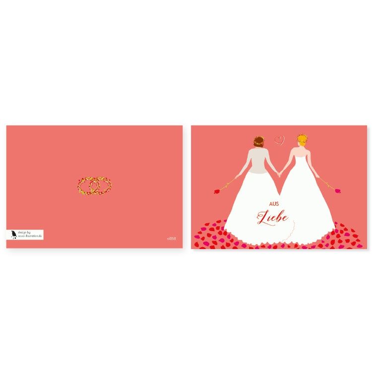 Souci Grußkarte aus Liebe