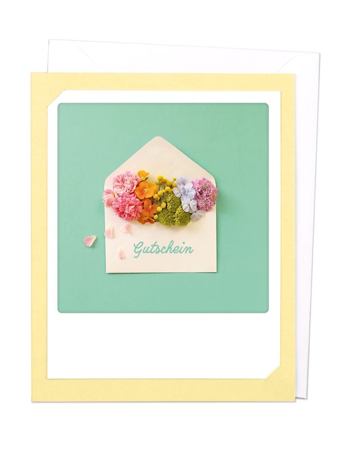 Pickmotion Grußkarte Gutschein