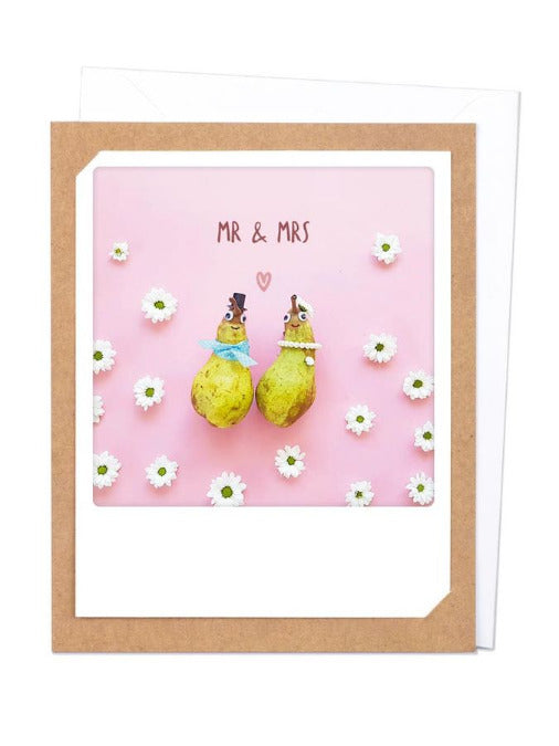 Pickmotion Grußkarte Mr. & Mrs.