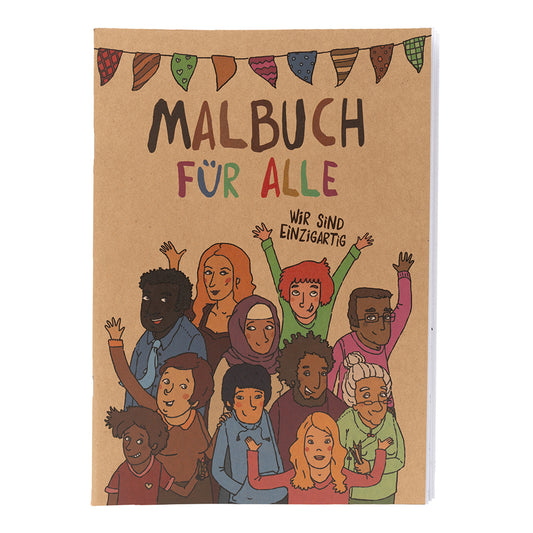 Hautfarben “Malbuch für alle”