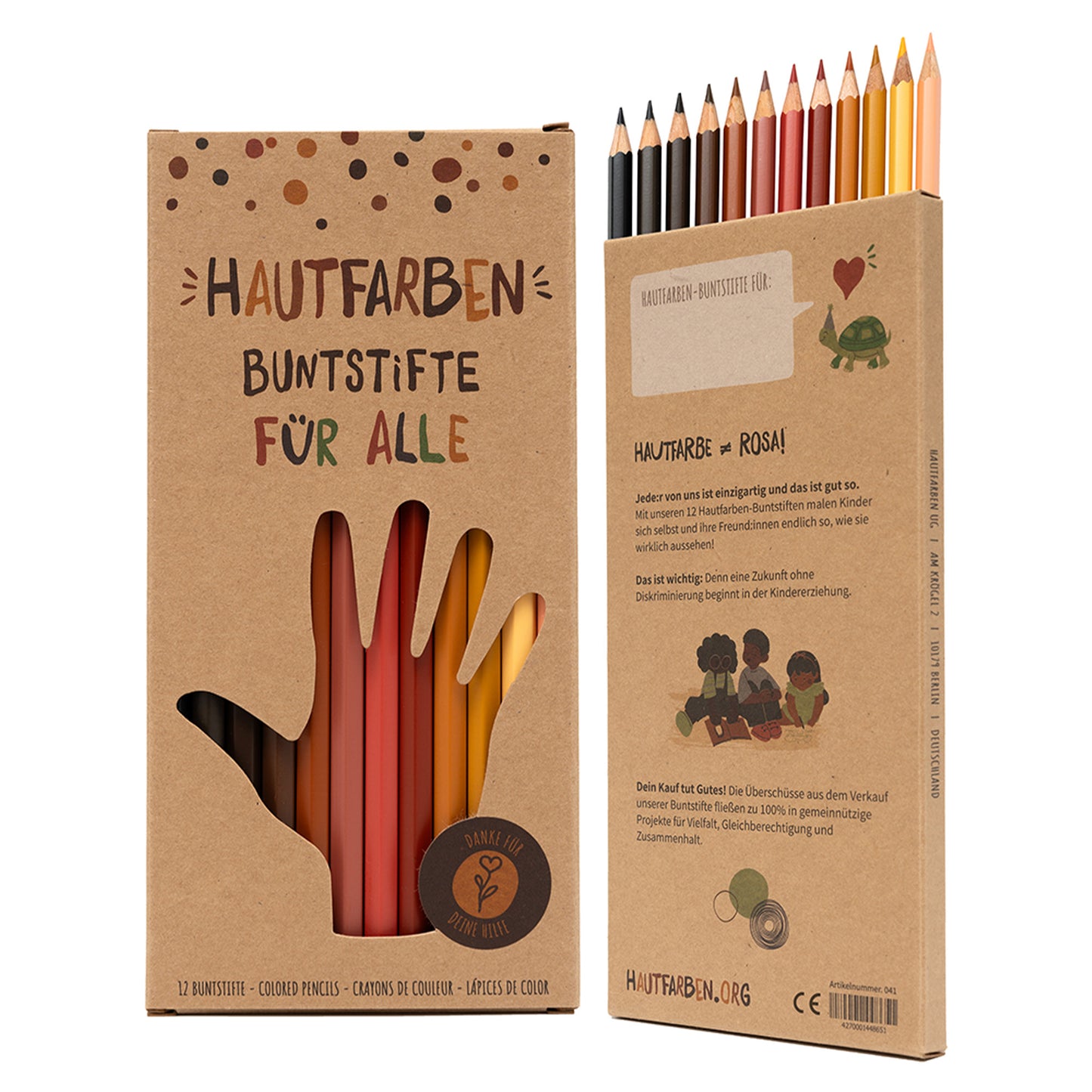Hautfarben „Buntstifte für alle“