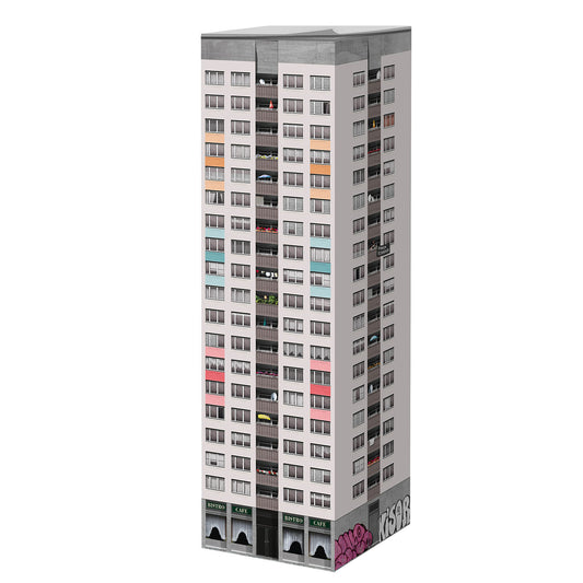 Seltmann Paperscraper® „Plattenbau Berlin“