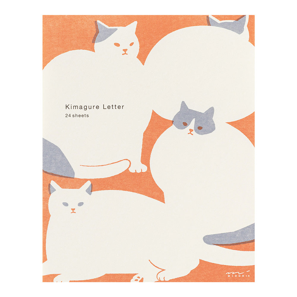 Midori Kimagure Briefblock Katze