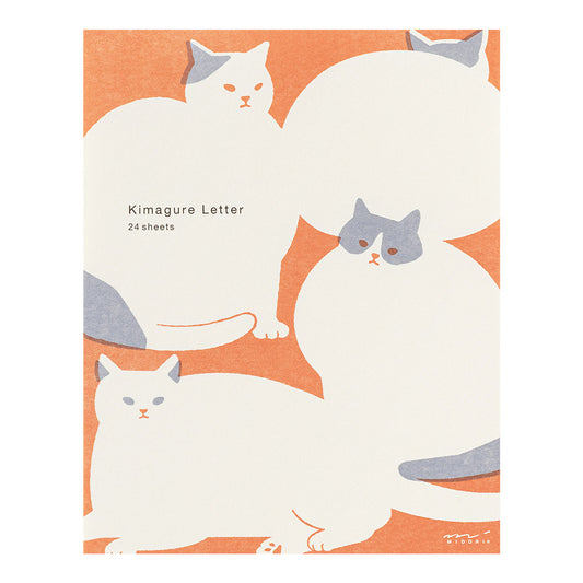 Midori Kimagure Briefblock Katze