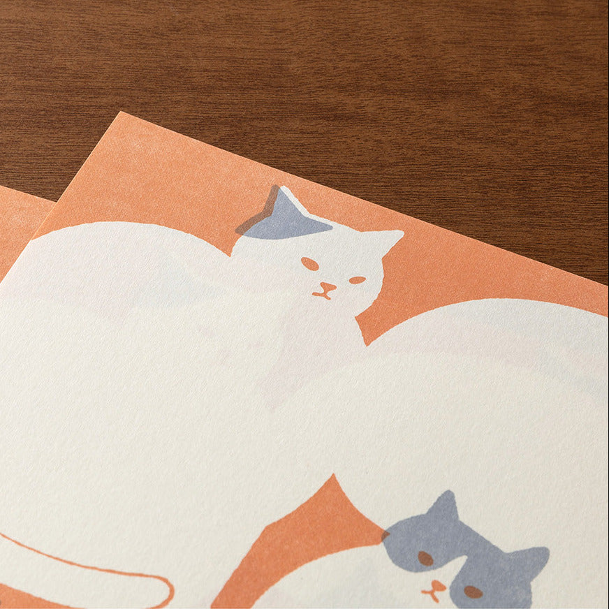 Midori Kimagure Briefblock Katze