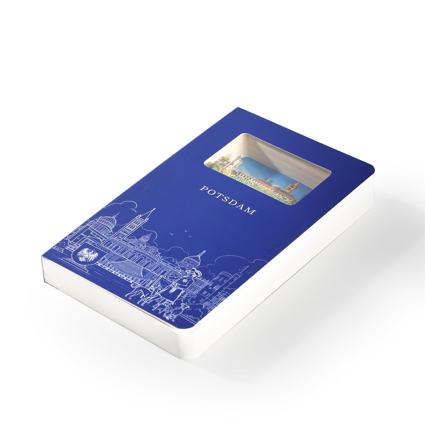 Buddhiherz 3D-Notizbuch Potsdam