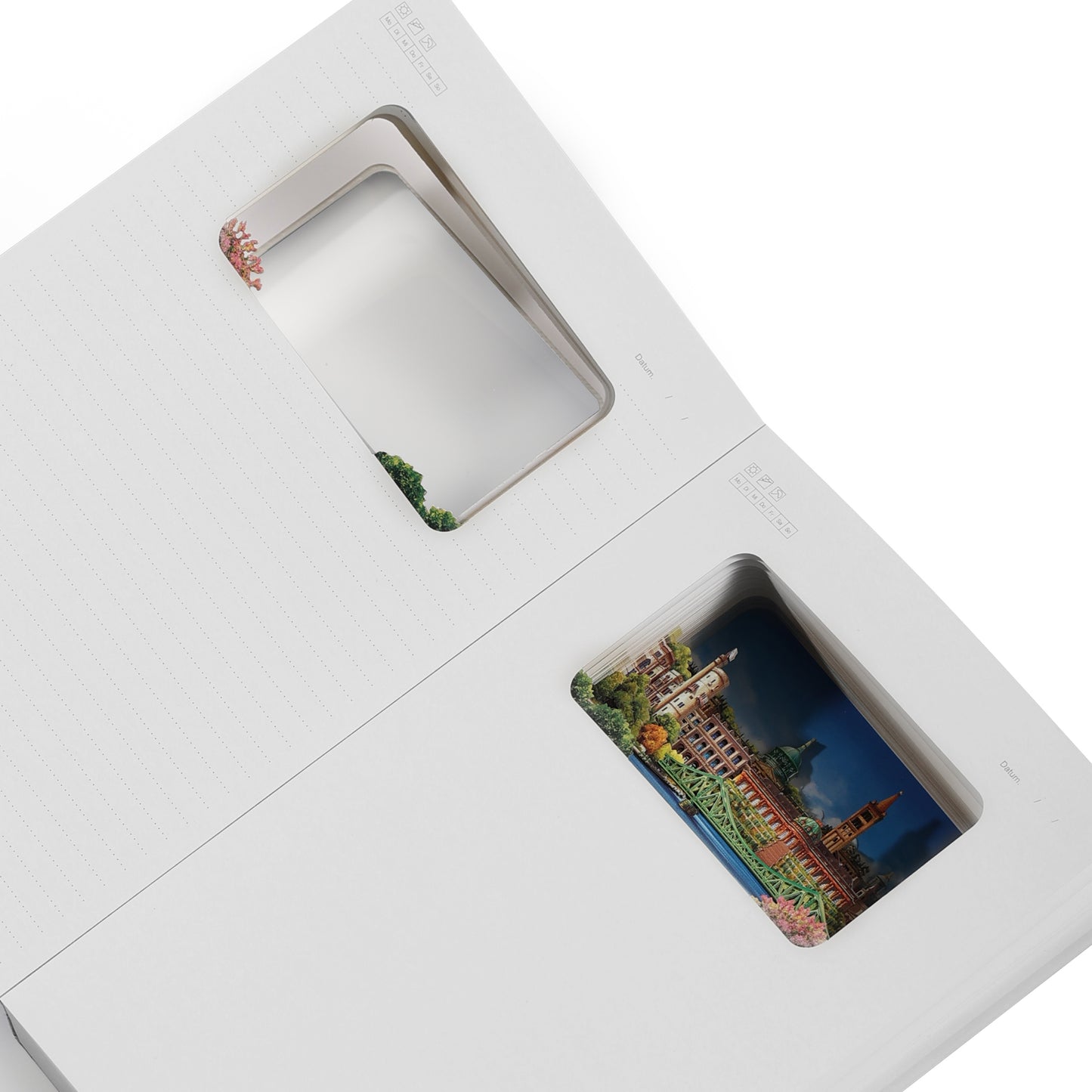 Buddhiherz 3D-Notizbuch Potsdam