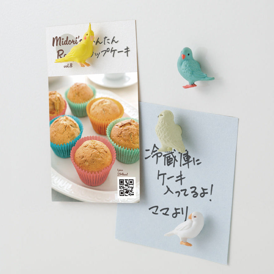 Midori Minimagnete Vögel