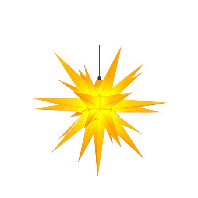 Herrnhuter A7 Außenstern 68 cm gelb