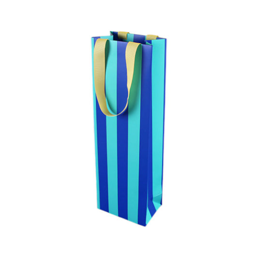 Ava&Yves Tasche für Flasche blau/mint/gelb