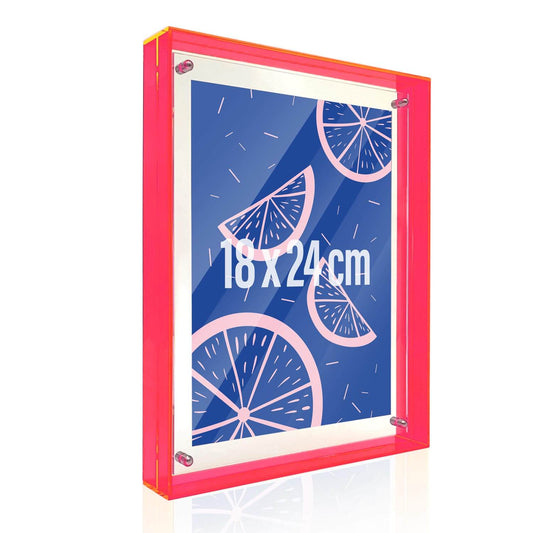 Mea Living Bilderrahmen Acryl neon pink