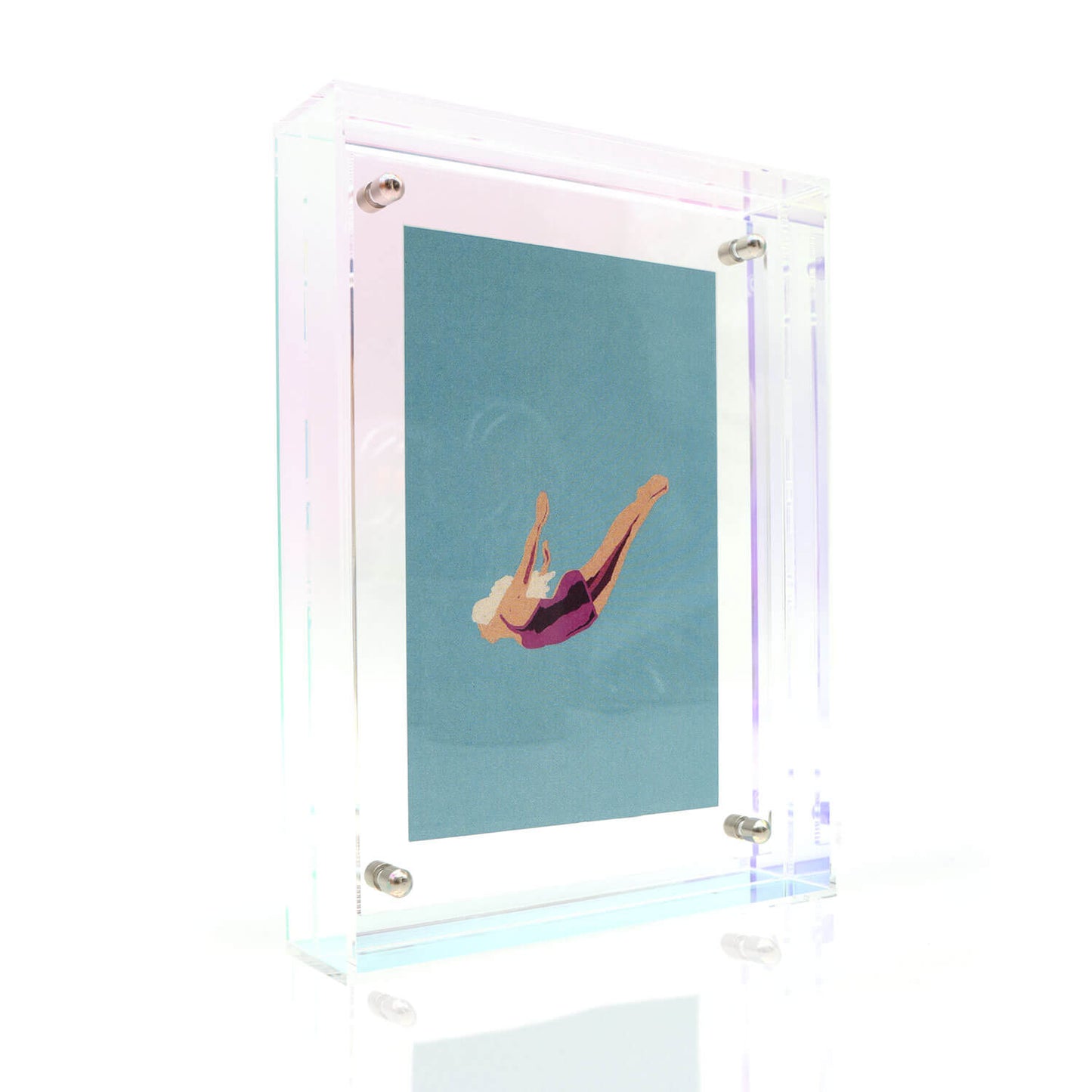 Mea Living Bilderrahmen Acryl clear-rainbow