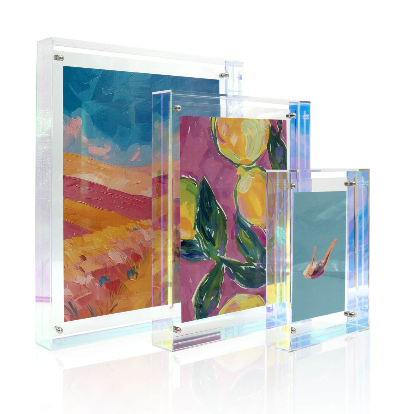Mea Living Bilderrahmen Acrylclear rainbow