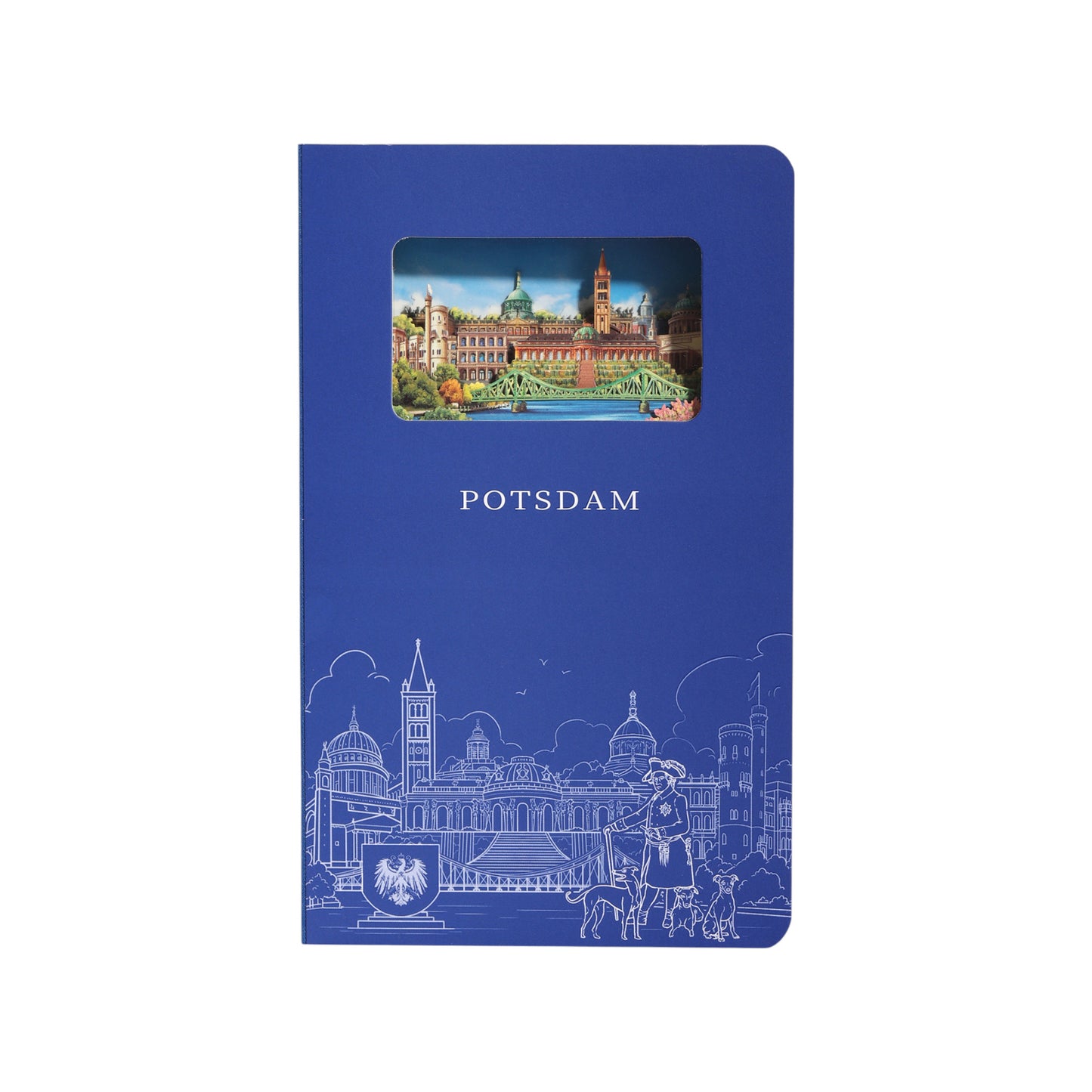 Buddhiherz 3D-Notizbuch Potsdam