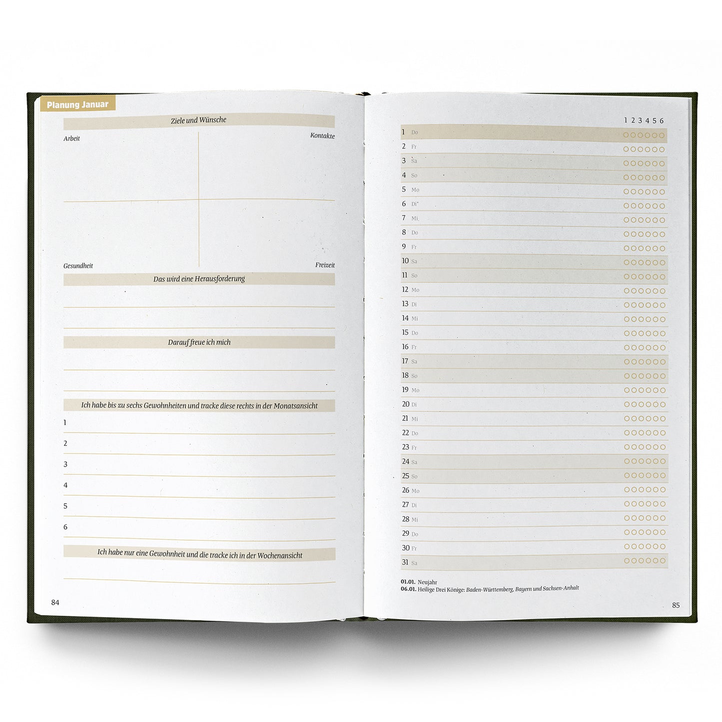 Ein guter Plan Kalender 2026 Wald