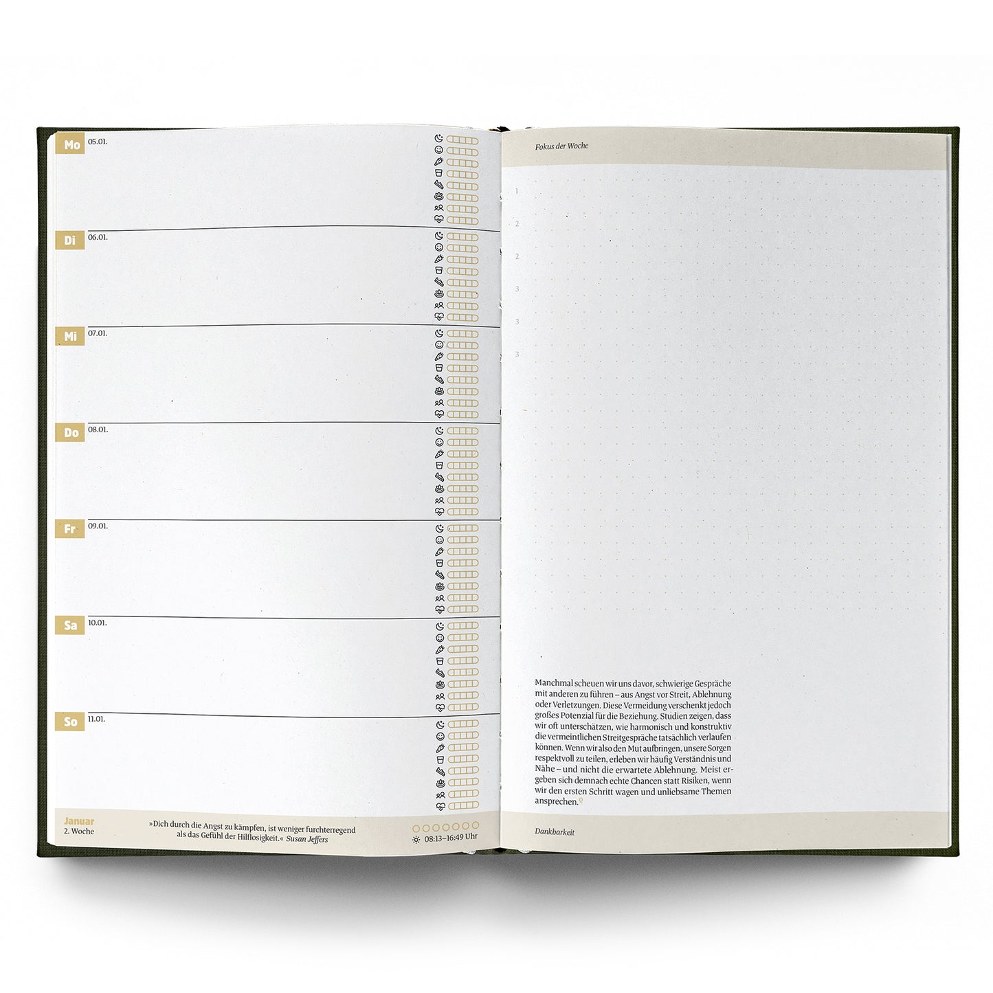 Ein guter Plan Kalender 2026 Wald