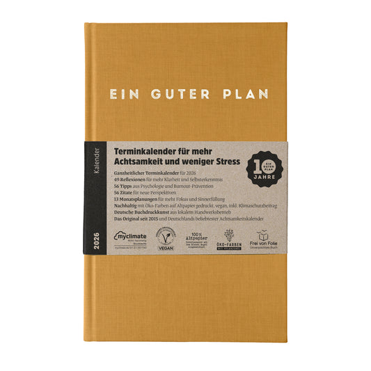 Ein guter Plan Kalender 2026 Bernstein