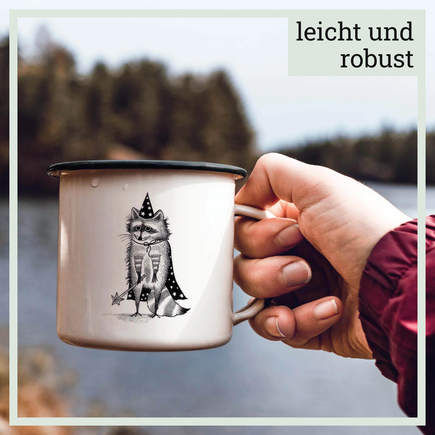 Ligarti Emaillebecher Zaubär