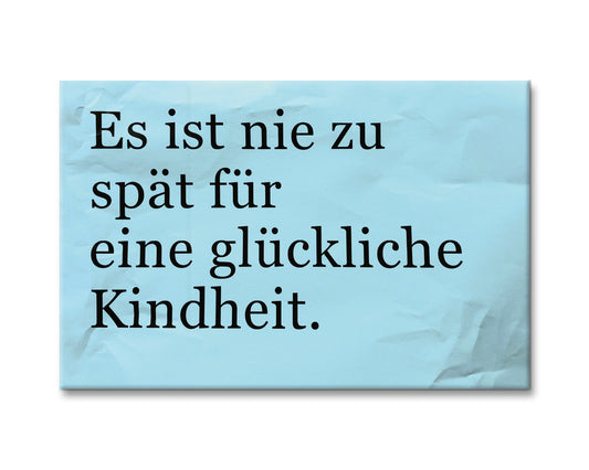 Seltmann Magnet "glückliche Kindheit"