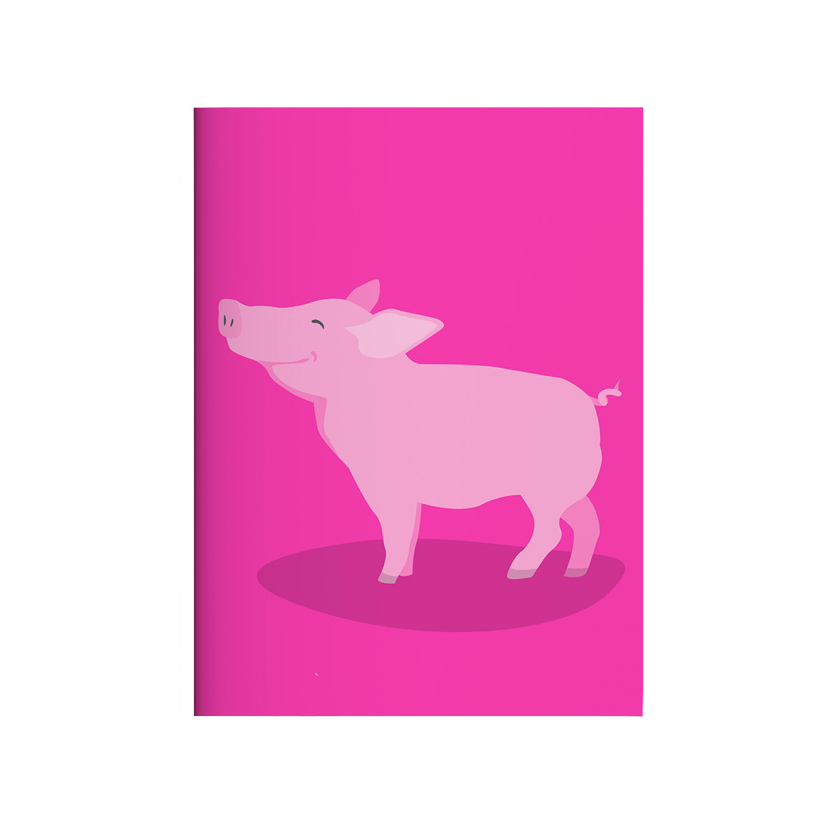 Nobis Design Notizheft A6 Schwein