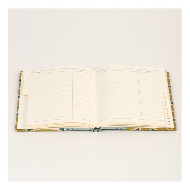 Bindewerk Adressbuch Alma Devon