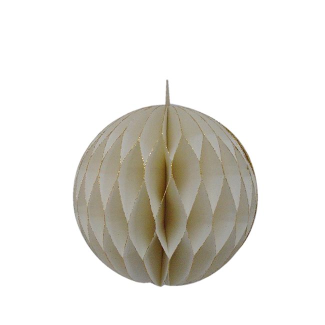 Only Natural Bienenwabe Kugel weiß