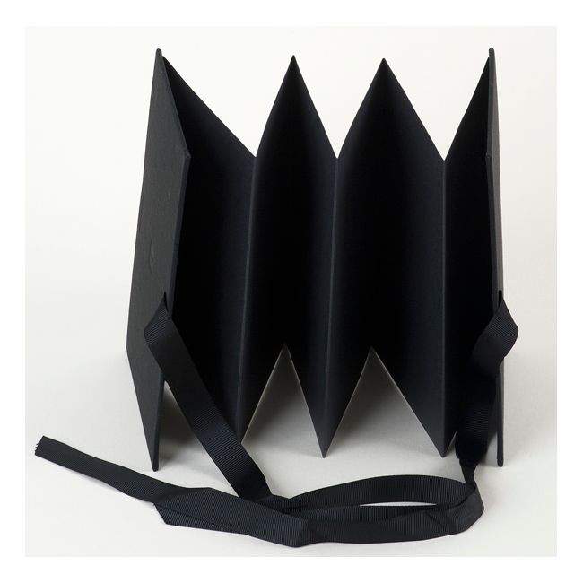 Leporello Semikolon schwarz